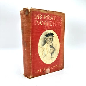 1913 1st Edition Mr. Pratt's Patients By Joseph C. Lincoln Illustrated Hardcover - Bild 1 von 8