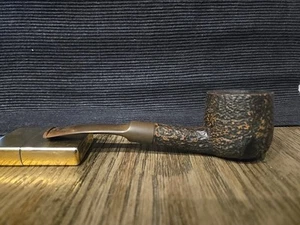 Vintage Rare Savinelli Pipe 121 KS Antique Shell Italy Bent Pot - Picture 1 of 15