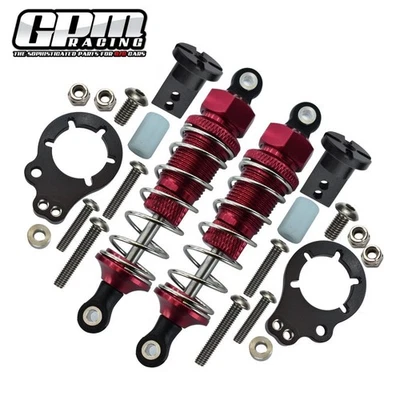 GPM Alloy Rear Adjustable Damper 75mm & Protector Mount For TAMIYA Lunch Box - Image 1 of 4