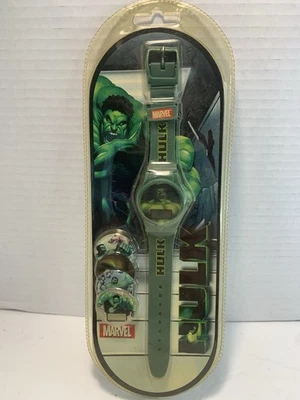 Marvel Incredible Hulk Watch Official Movie Merchandise 2003 Unopened - Image 1 of 4