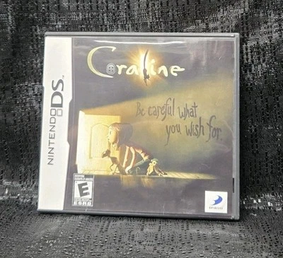 Coraline 2009 Nintendo DS *Water Damaged Insert See Pics - Image 1 of 4