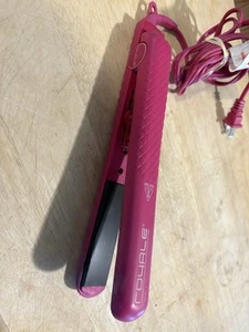 Royal Soft Touch Classic Ceramic Professional Flat Iron Straightener Hot Pink - Bild 1 von 3