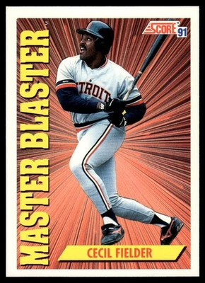 1991 Score #693 Cecil Fielder - Image 1 of 2