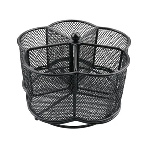 360° drehbarer Silberbesteck Utensilien Caddy Halter - 5 Fächer Wirbelnde Utensi... - Bild 1 von 7