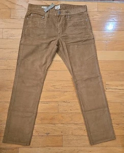 J.Crew Mens 484 Slim Fit Pant Corduroy - Khaki Oak - 33x30 Item G7128 - Picture 1 of 12