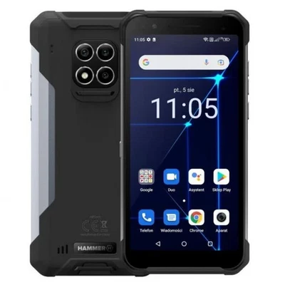 Hammer Construction 6/128GB Rugerizado Negro/Plata Libre - Imagen 1 de 4