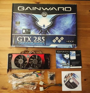 Gainward Nvidia GTX 285 - 1 Go DDR3 PCI-E - dans son emballage d'origine - 512 bits - Photo 1/14