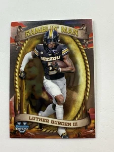 Luther Burden III #RM-1 2024 Bowman Chrome University Ramblin’ Man - Missouri - Picture 1 of 3
