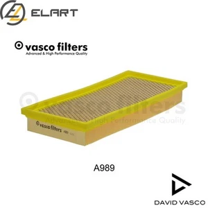 AIR FILTER A989 FOR FIAT BRAVO/II DOBLO/Platform/Chassis/Bus/Cargo IDEA/Van 1.4L - Picture 1 of 7