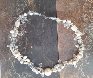 1 wunderschönes Edelstein   Collier, 46 cm - Bild 1 von 2