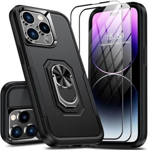 Funda iPhone 14 Pro 360° Anillo Soporte Militar Antigolpes 6.1 pulgadas 5G 2022 - Imagen 1 de 6