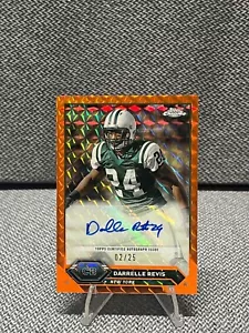 2023 Topps Composite Darrelle Revis Chrome Auto Geometric Orange /25 #TCA-DRE - Bild 1 von 2