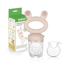 Haakaa Baby Fruit Food Feeder Pacifier | Breastmilk Popsicle Molds for Teethi... - Picture 1 of 6