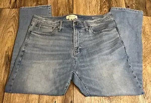 Madewell Slim Jeans Mens Tag 36/30 Measure 38/28 Light Wash Stretch Cool Max - Picture 1 of 4