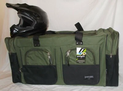 XL Motocicleta ATV Bolsa de Equipo Motocross Motocicleta Moto de Nieve Verde Ejército Foto 1 de 2