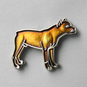PIT BULL DOG LAPEL PIN BADGE 3/4 inch - Picture 1 of 1