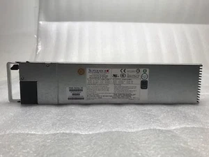 Supermicro PWS-1K03A-1R 672042164349 1000W 1U Redundant 80 Plus Power Supply - Picture 1 of 6