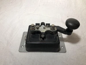 Soviet Union  telegraph key Morse. Made in USSR. Original.  - Picture 1 of 5