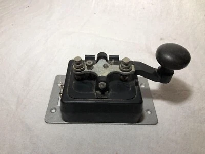 Soviet Union  telegraph key Morse. Made in USSR. Original.  - Image 1 of 4