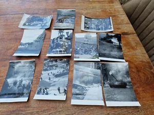 Konvolut alte Fotos 1968 Ausschreitungen Panzer Prager Frühling Proteste Dubček - Picture 1 of 15