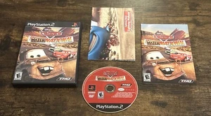 Cars Mater-National Championship PS2 Playstation 2 Complete Mint Disc Clean! - Picture 1 of 10