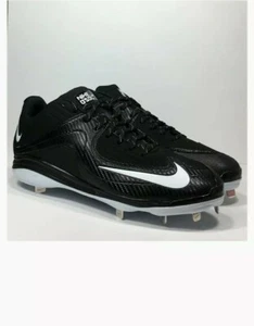 NEW Nike  Air MVP BSBL Pro II 2 Metal Sz 16 Baseball Cleats White/Black - Picture 1 of 8