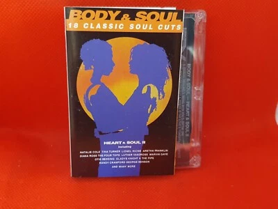 Various - Body & Soul: 18 Classic Soul Hits (1990) Cassette RARE (VG+) - Image 1 of 2