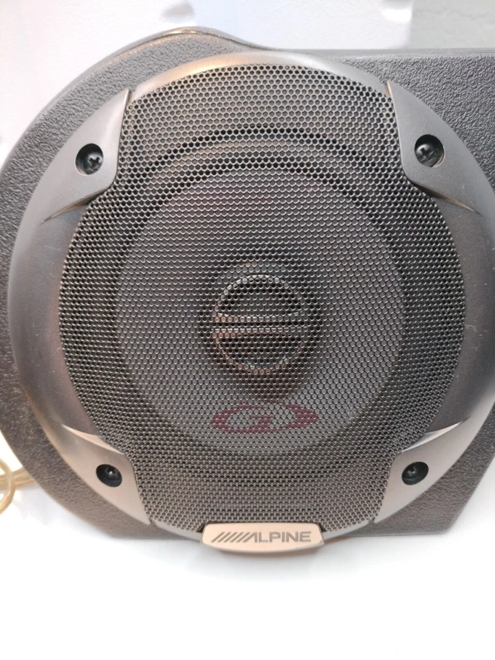 Alpine SPG-13C2 Haut-Parleurs Coaxiales 5,25 " Car Speakers Mounted In Boxes - Image 1 of 4