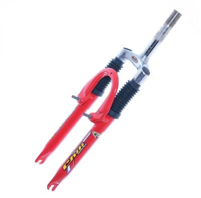 Chili Works 321 24" Wheel 1" Threaded Suspension Bike Fork 145mm Steerer - Red - Image 1 of 4