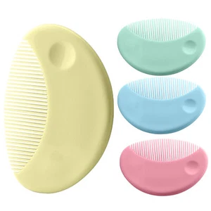 Baby Combs Round Tooth Newborn Comb Brush Washable Shower Hair Brush For Robust - Picture 1 of 14
