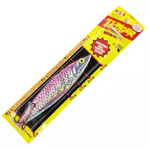ZZINGER Anchovy Herring Pink Holographic 4-1/2oz Lure 4.5in Doug Field Buzz Bomb - Picture 1 of 4