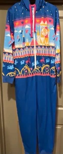 NWT Disney Parks Fantasyland Small World Adult Onsie Jumpsuit Large HOT ITEM - Foto 1 di 5