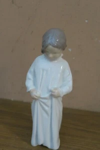 Bing & Grondahl B&G Good Morning Porcelain Girl Figurine 1624 - 8" Denmark - Picture 1 of 4