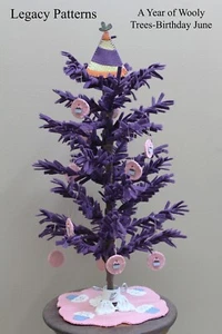A Year of Wooly Trees Birthday - June Pattern from Legacy Patterns - Picture 1 of 1