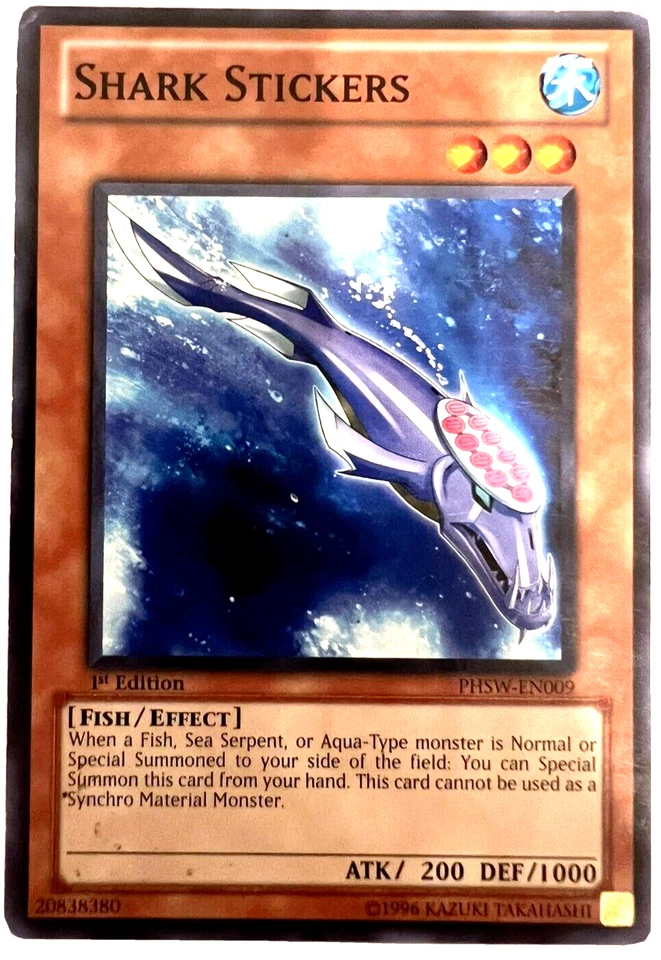 YuGiOh! - Shark Stickers - Common - Image 1 of 1