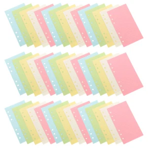 50x loose leaf notebook binder college ruled filler paper journal lined - Picture 1 of 12