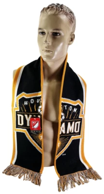 Bufanda jacquard Adidas Houston Dynamo para hombre CARRITO/BLANCO Foto 1 de 4