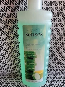 AVON Bubble Bath SENSES Cucumber Melon24 oz NEW Smoke FAST Ship Smoke FREE Home - Picture 1 of 4