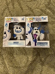 Funko Pops de pie pequeño ~ Migo y Stonekeeper - Imagen 1 de 3