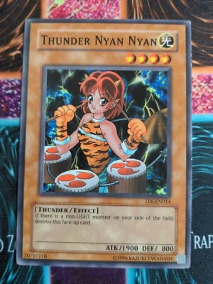 Yu-Gi-Oh! Thunder Nyan Nyan TP6-EN014 Unlimited Common NM  - Image 1 of 4