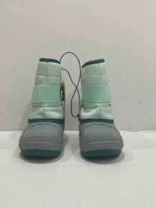 Toddler Dane Winter Boots - Cat & Jack Mint Green/ Grey Waterproof, Pick size - Picture 1 of 3