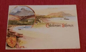 Eine Postkarte von Whiting Bay, Ziegenfell, kaledonischer Dampfer  - Bild 1 von 2
