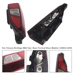 Left+Right Tail Rear Light Assembly For Peugeot Partner Citroen Berlingo U4 - Picture 1 of 9