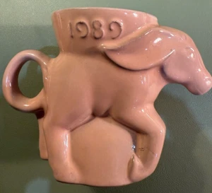 Vintage Frankoma 1989 Political Democrat Tasse Esel - Bild 1 von 4