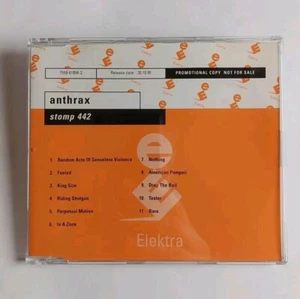 Anthrax - stomp 442 CD / Promo /Thrash Speed Metal / top erhalten / Elektra 1995 - Bild 1 von 7