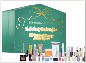 NIB Sephora Favorites Holiday Advent Calendar 25 Days Of Beauty 2024 LIMITED - Picture 1 of 5