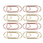 50Pcs Rose Gold And 50Pcs Gold Mini Paper Clips Metal Office Stationery Clip ?