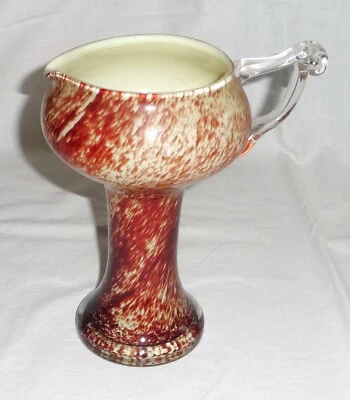 WMF Henkelvase Vase - rot/gelb meliert - Höhe 20 cm - Bild 1 von 4