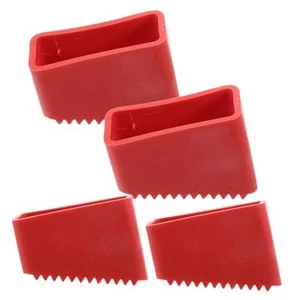  4pcs Non Slip Rubber Ladder Feet Ladder Leg Pads Extension Step Ladder  - Picture 1 of 8