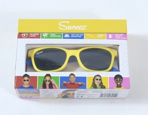 Suneez Yellow Children's Sunglasses Polarised Flexible Blue Arms For Kids - Picture 1 of 3